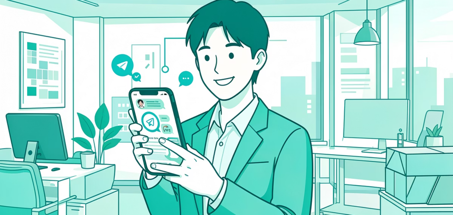 Иллюстрация Mini-App в Telegram